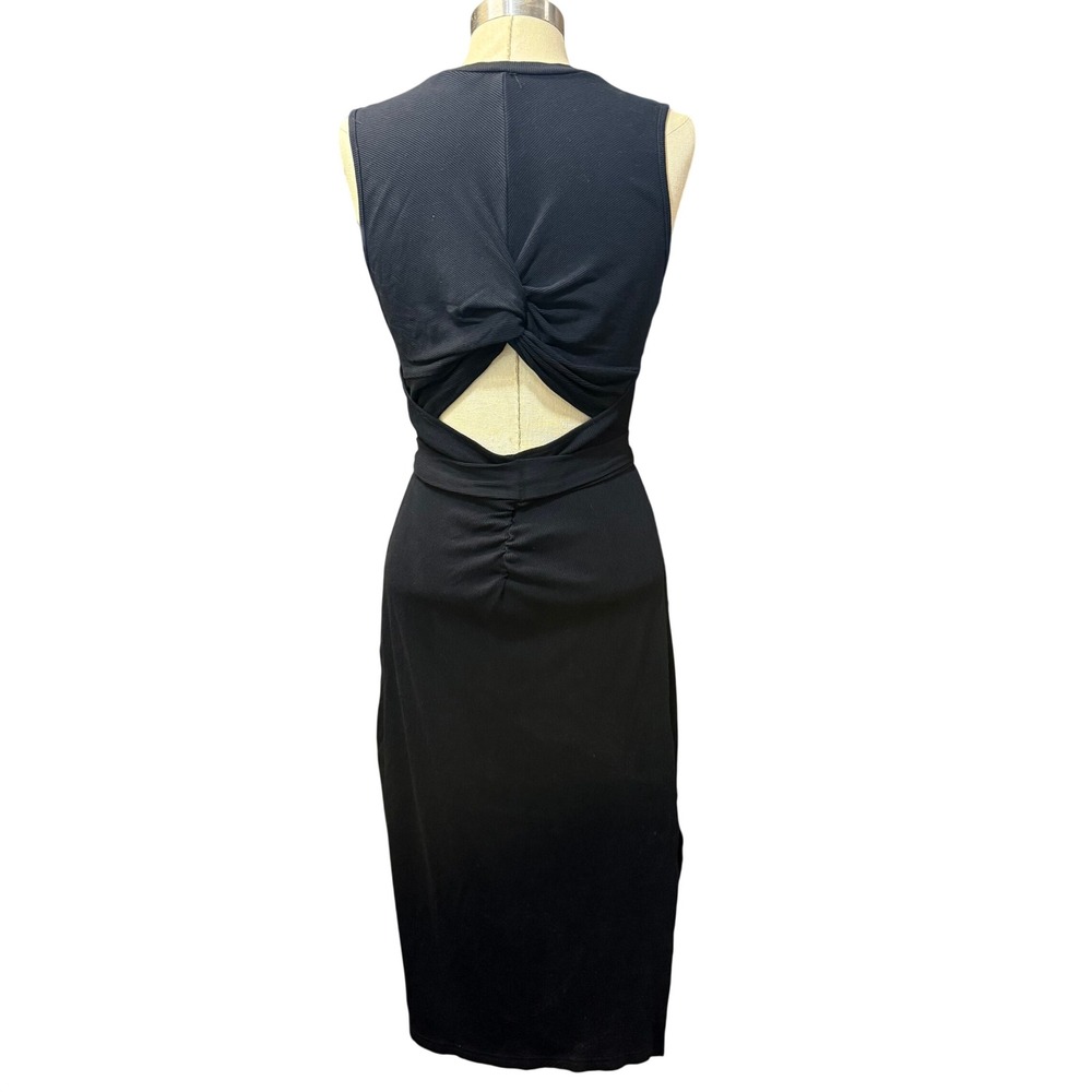 Unbranded XL Sleeveless Black‎ Maxi Dress Cutout Bodycon Sexy Goth Clubbing